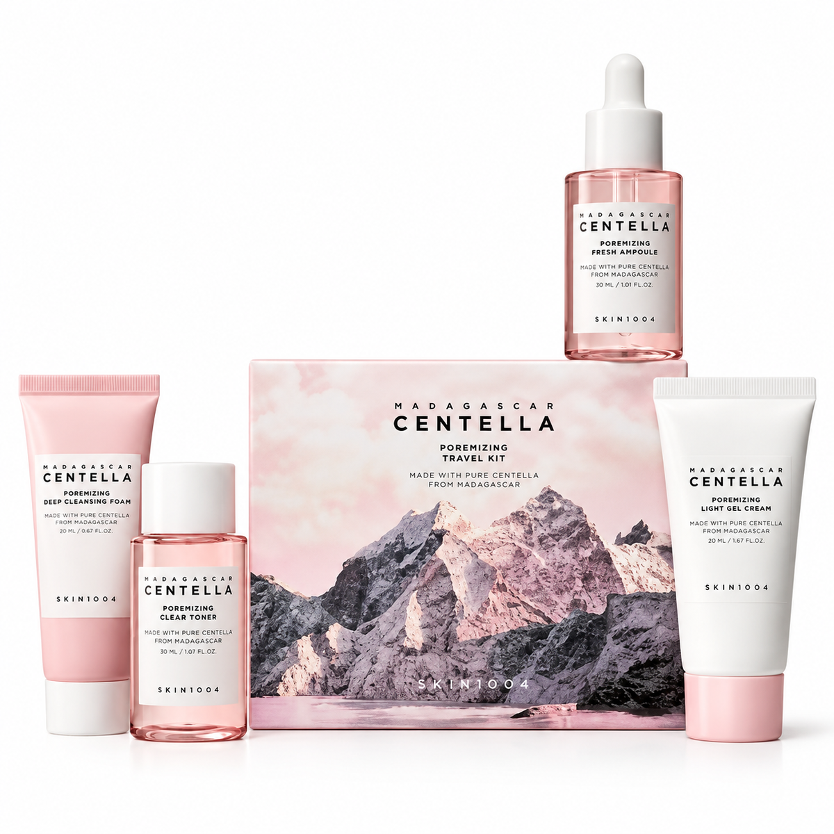 SKIN 1004Set Madagascar Centella Pomerizing